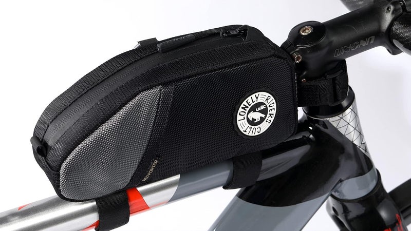 Ulac NOMADPAK: TREKKING Top Tube Bag (Black-Grey, 1.2L) - Image 5